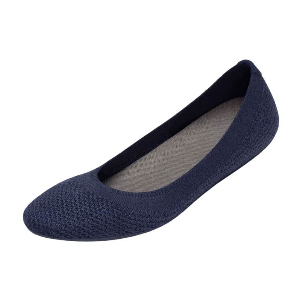 Allbirds Tree Breezer Ballet Flats Hazy Indigo Women's 7